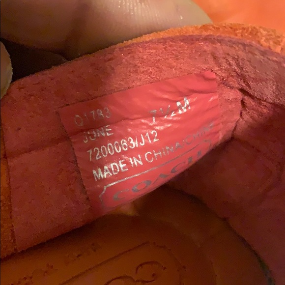 Coach Slip on! NWT! - Picture 12 of 12